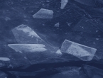 Ice, dusk, 2010
