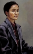 Salma Hayek as a painting