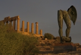 Agrigento, Temple of Juno, Mitoraj statue, 2011