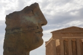 Temple of Concordia, Agrigento, Mitoraj, 2011