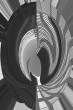 Black and white building abstract, 2015